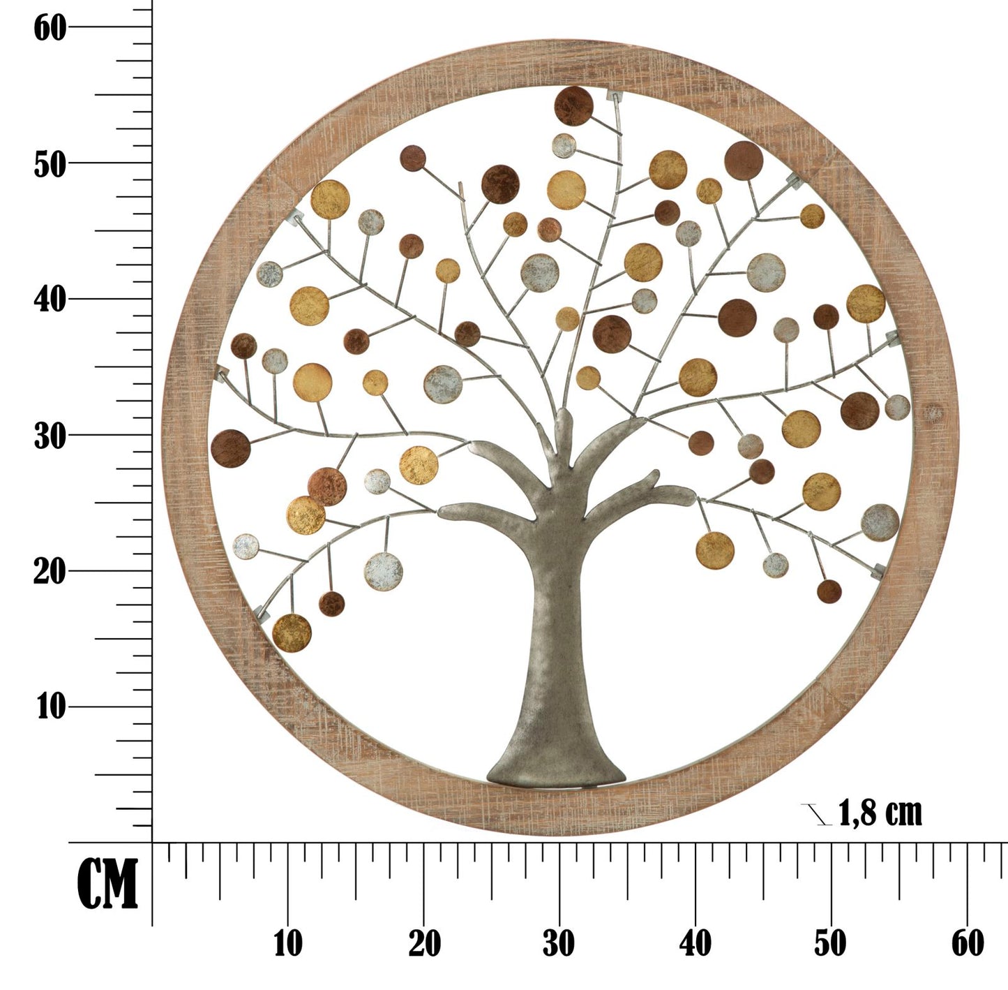 PANNELLO DA MURO ALBERO DELLA VITA MIROIR CM ? 61X1,8