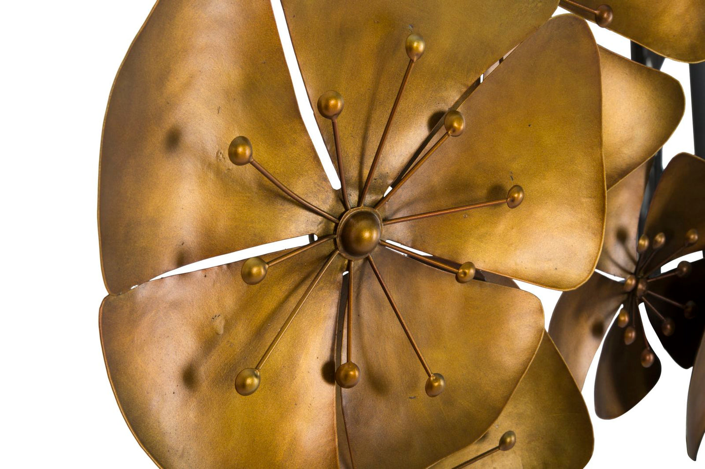 PANNELLO EN FERRO FLOWE GOLDY -B- CM 80X6X57