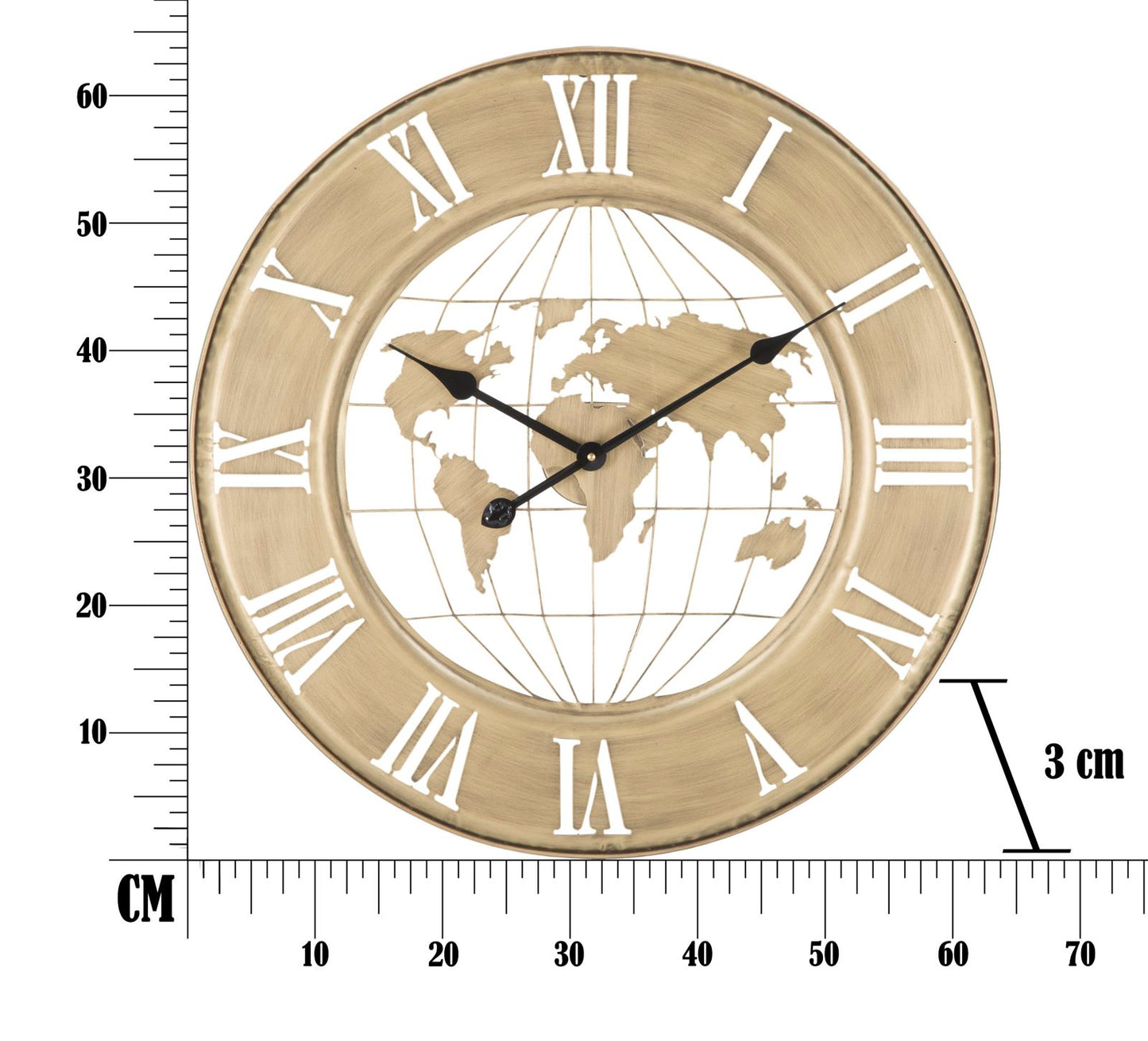OROLOGIO DA MURO MONDE OR CM
? 63X3