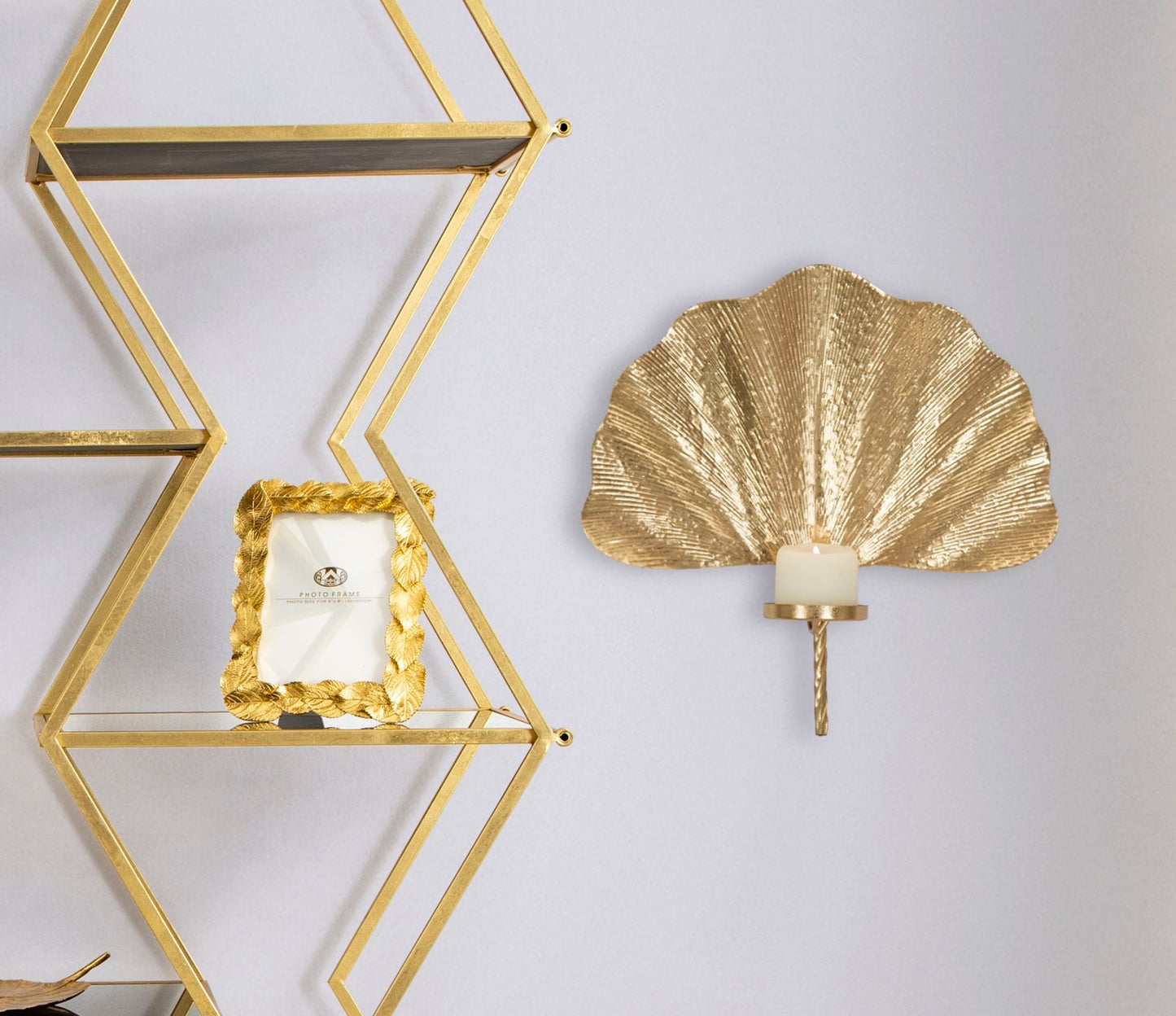 P/CAND DA MURO GLAM FEUILLE CM 41X11,5X40