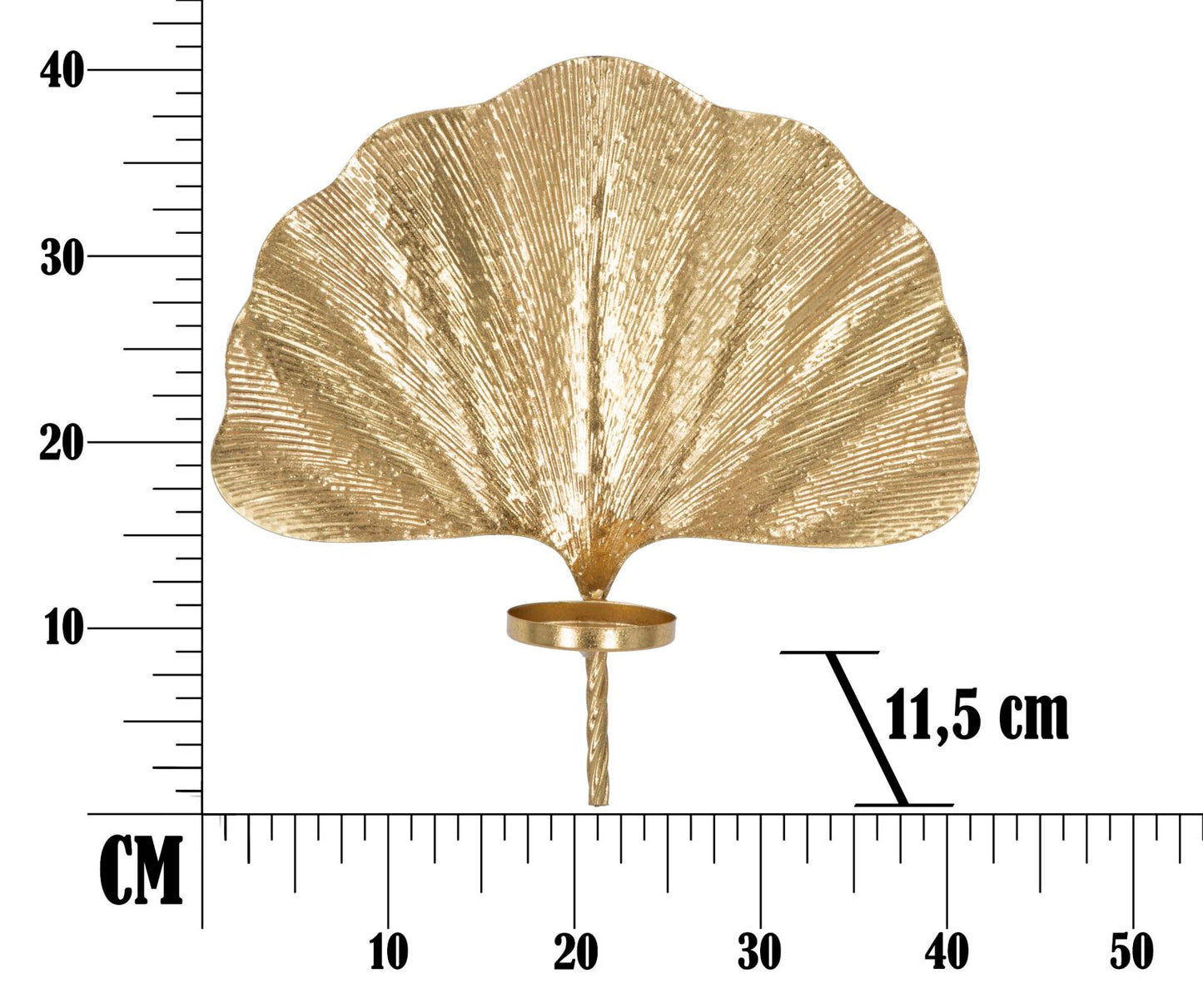 P/CAND DA MURO GLAM FEUILLE CM 41X11,5X40