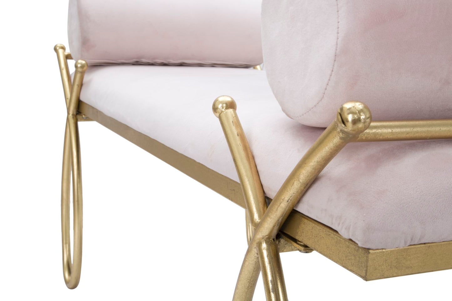 PANCA RUBAN ROSA CM 112,5X49X53