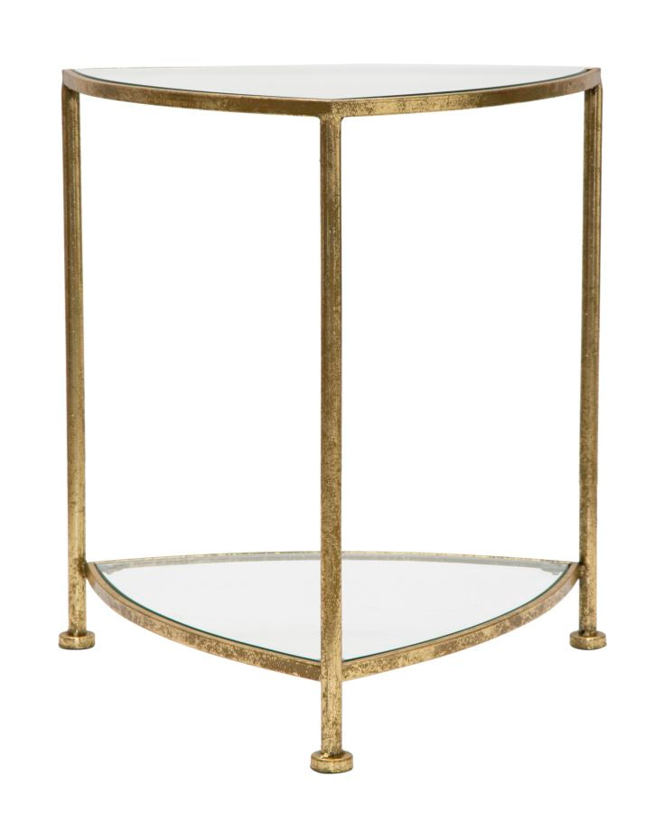 COMODINO 2 TRIANGLE RIPIANI CM 45X45X50