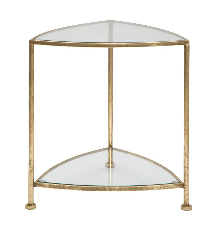 COMODINO 2 TRIANGLE RIPIANI CM 45X45X50