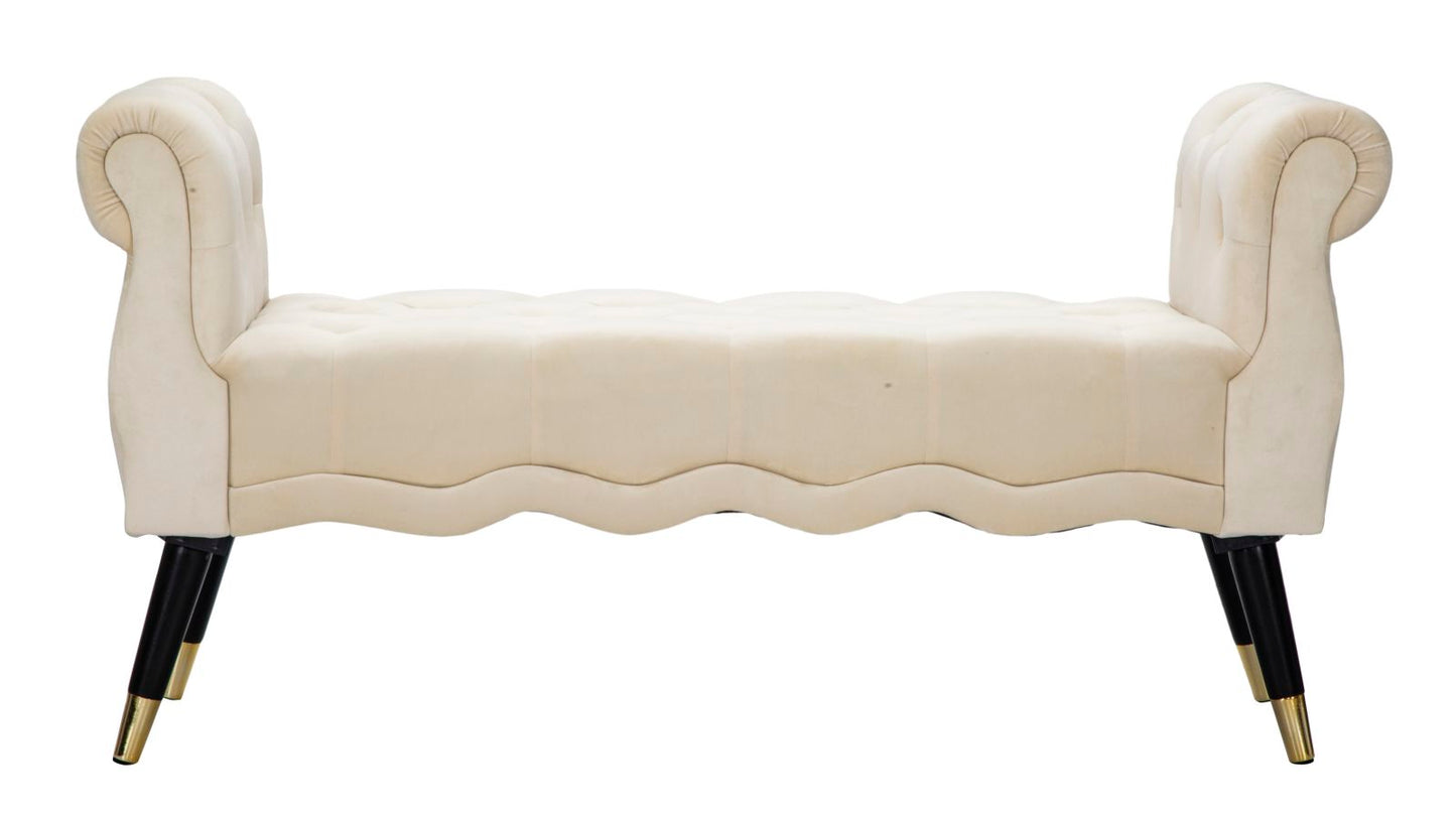 PANCHETTA PARIS CREMA/OR CM 120X40X60