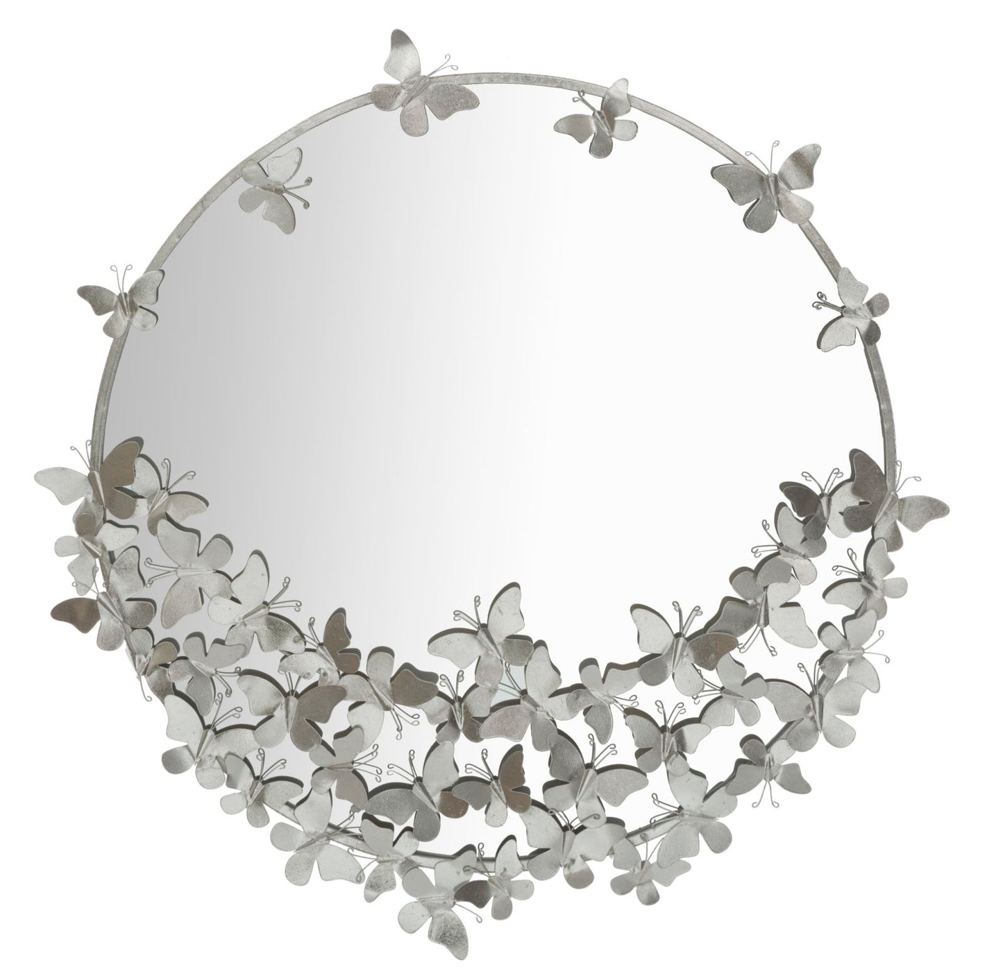 SPECCHIO FARFALLE ROND ARGENT CM ? 91X3X94