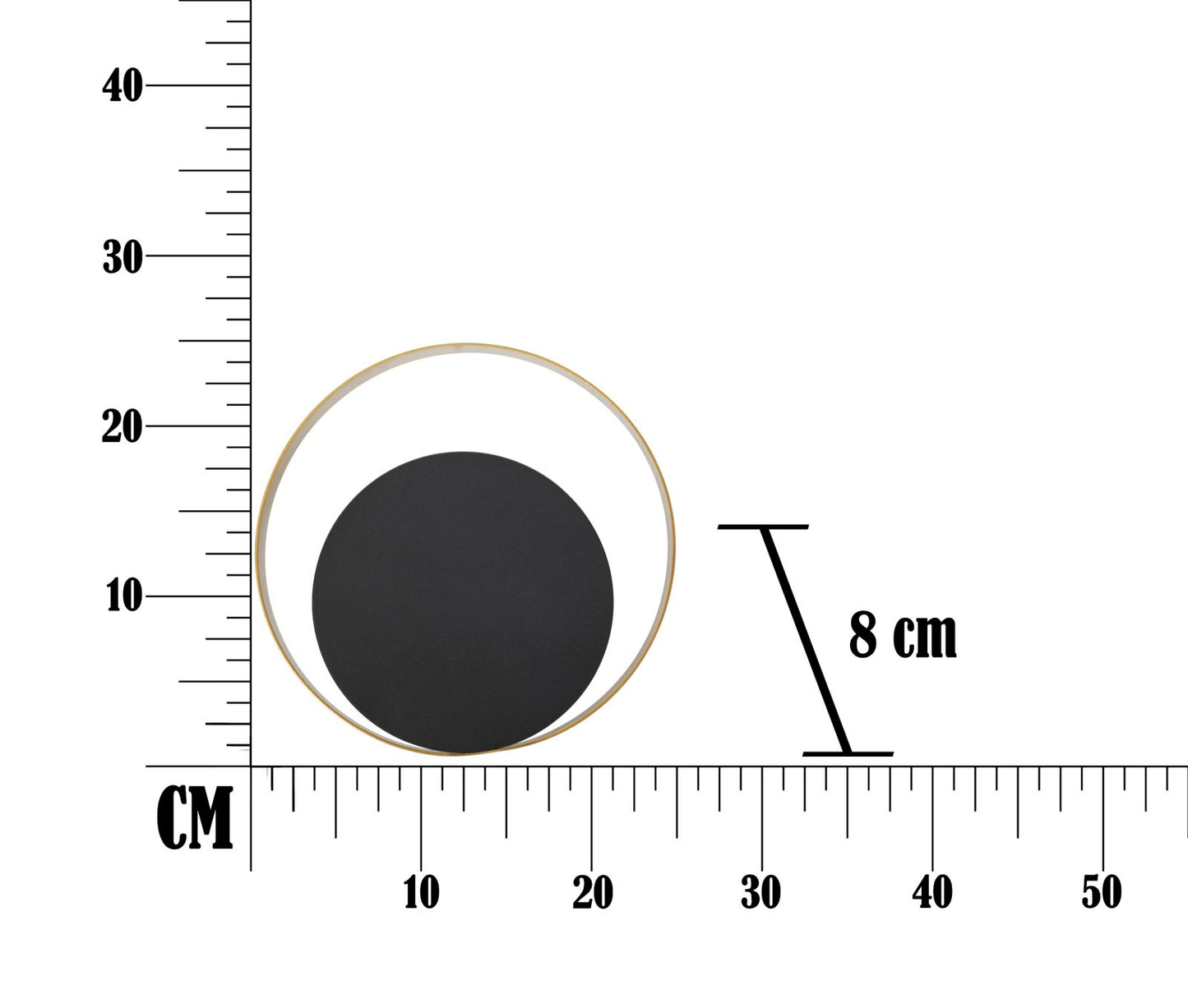 LAMPADA DA MURO NAVETTE CM25x8x25