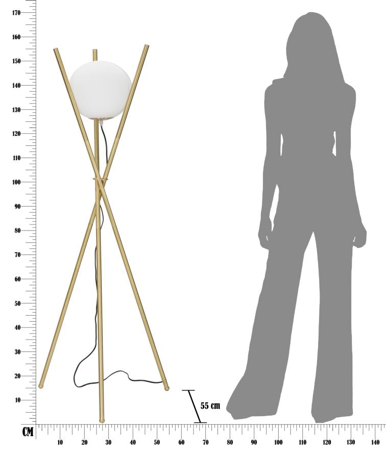 LAMPADA DA TERRA GLAMY X CM ? 55x155