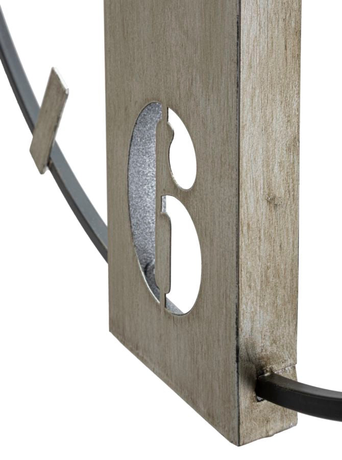 OROLOGIO DA MURO ARGENT CM 61X4,5X63
