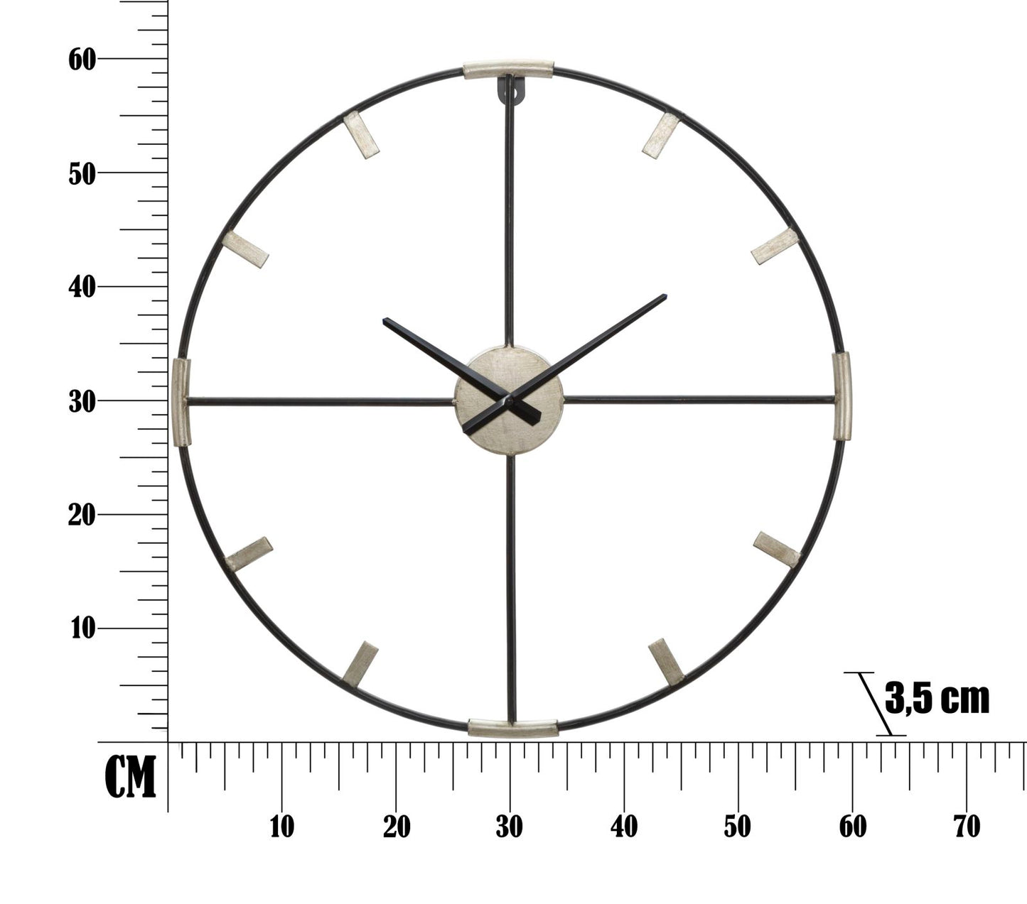 OROLOGIO DA MURO STICKY CM ? 60X3,5