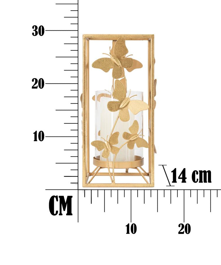P/CAND GLAM PAPILLON CM 14X14X29