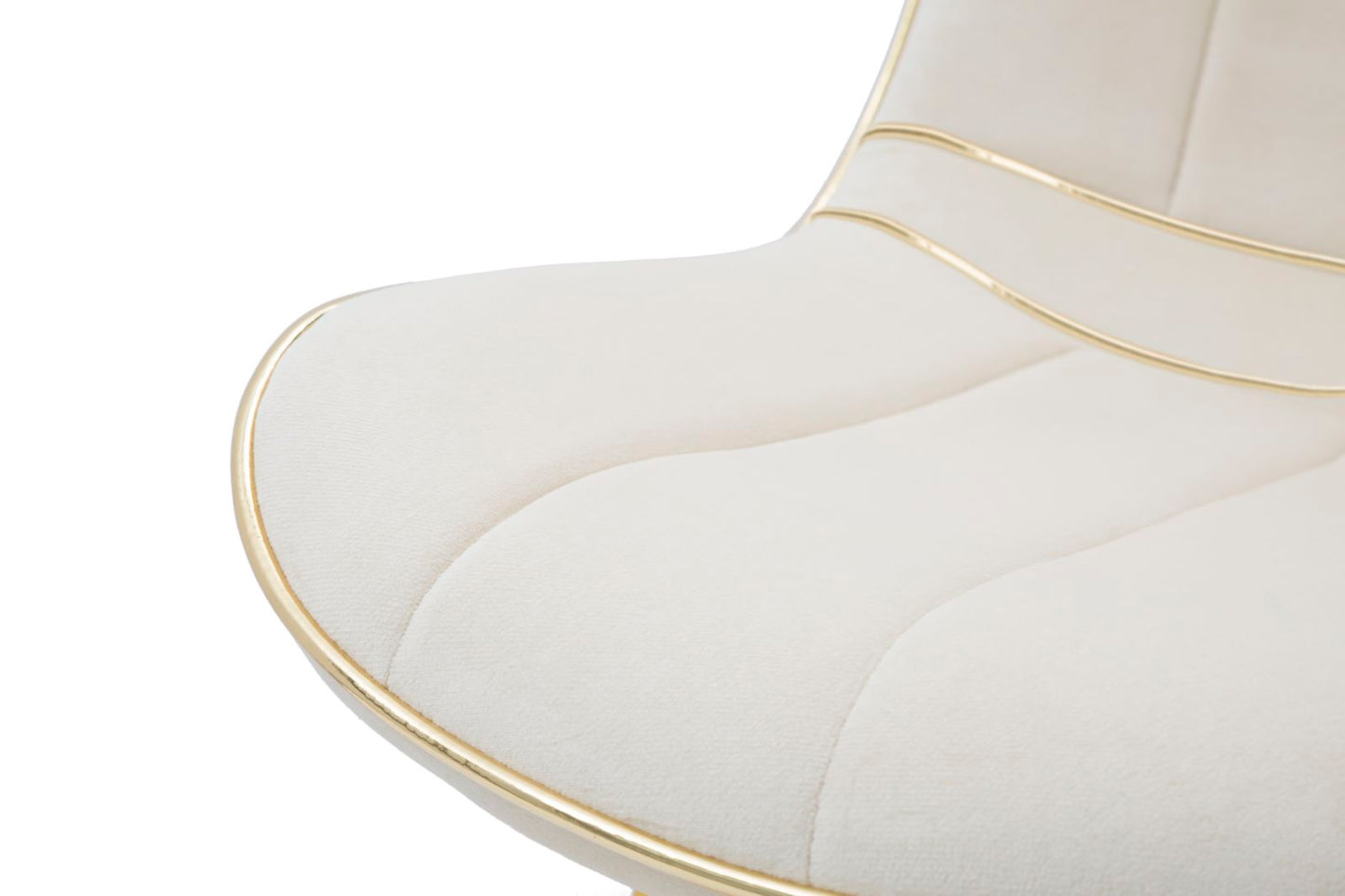 SEDIA PARIS CREMA/OR ENSEMBLE 2 PZ CM 51X59X79