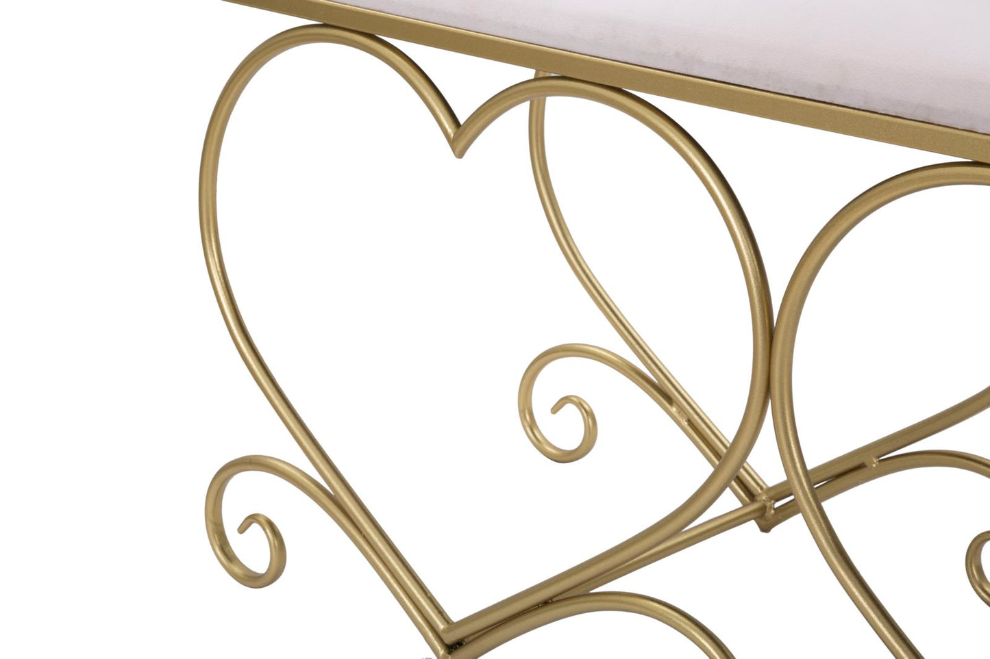 PANCA COEUR ROSA CM 105X37,5X51,5