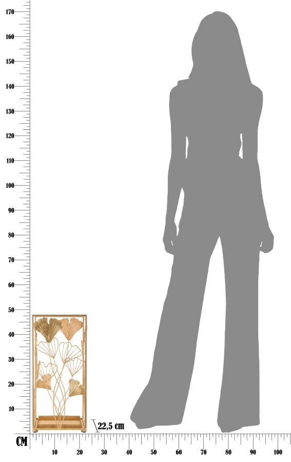 P/OMBRELLI FEUILLE D'OR CM 22,5X22,5X48,5