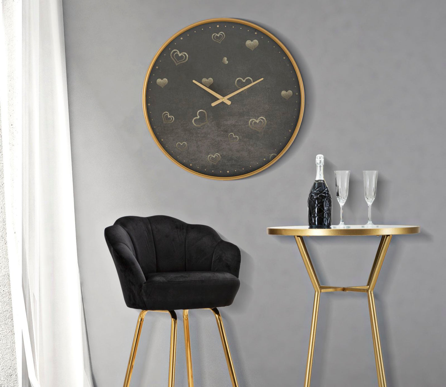 OROLOGIO DA MURO COEURS CM ? 60X6
