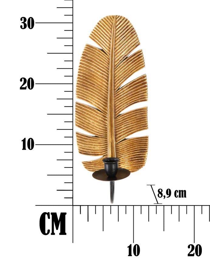 P/CAND DA MURO FEUILLE CM 12,8X8,9X31,2