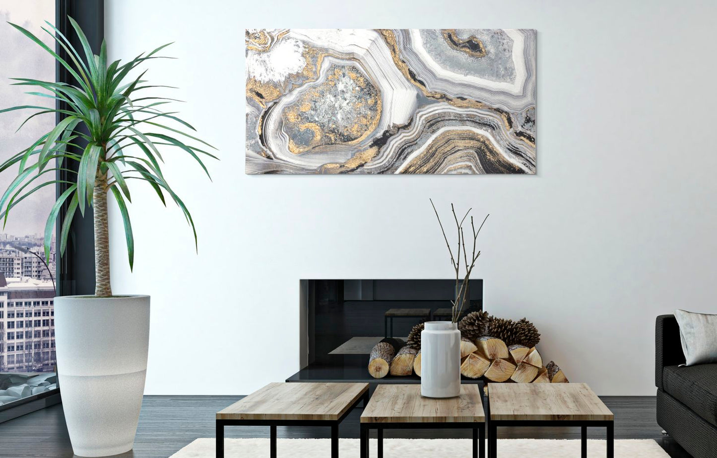 DIPINTO SU TELA GROTTE CM 120X3,8X60