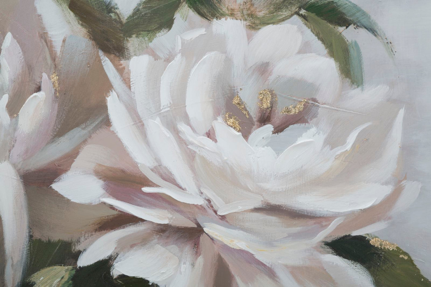 DIPINTO SU TELA FLEUR&FEUILLE CM 100X3,7X80