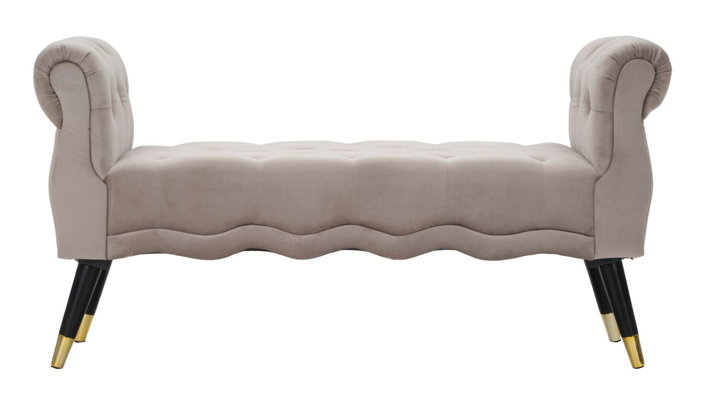 PANCHETTA PARIS GRIGIA/OR CM 120X40X60