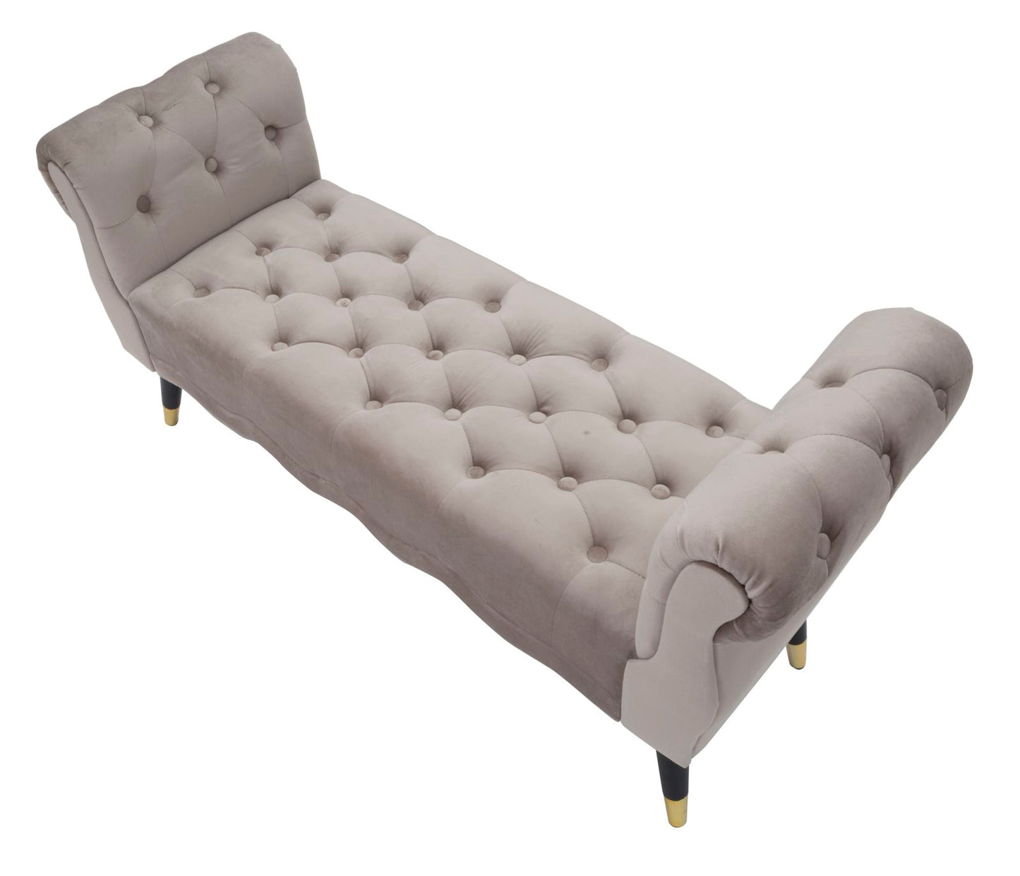 PANCHETTA PARIS GRIGIA/OR CM 120X40X60