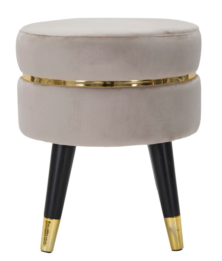 SGABELLO PARIS GRIGIO/OR CM ? 35X40,5