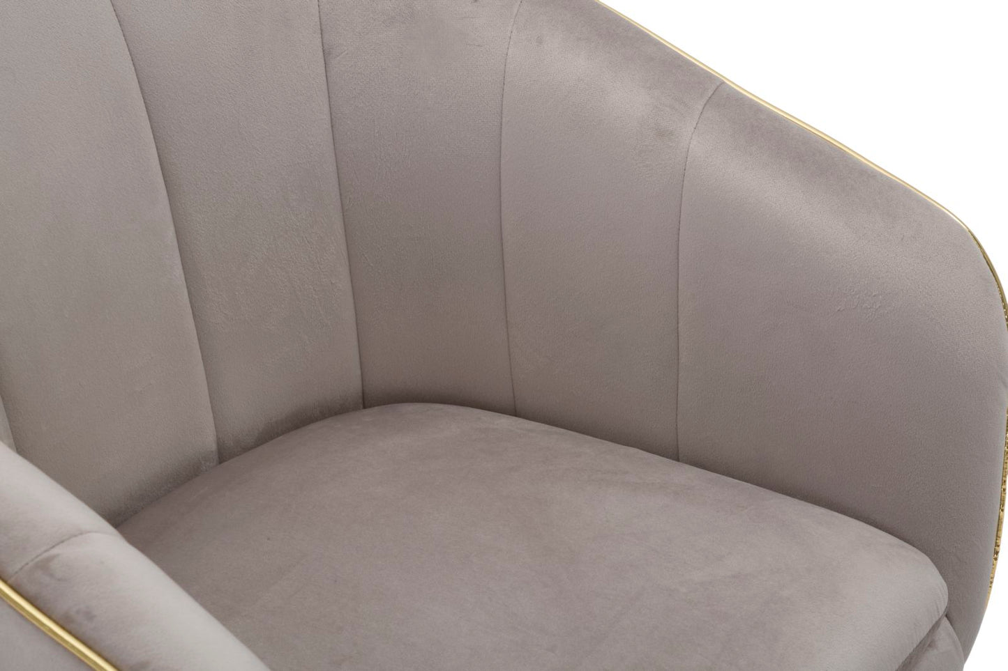 POLTRONA PARIS GRIGIA/OR CM 62X58X78