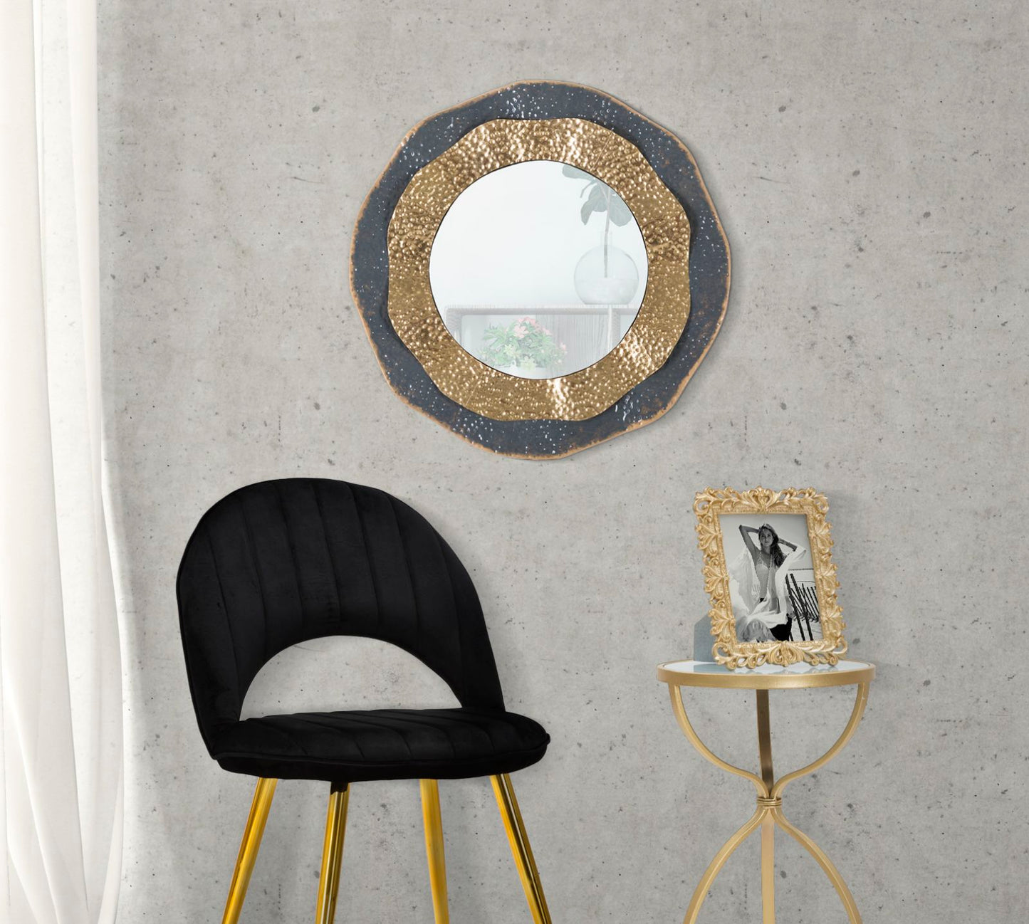 SPECCHIO DA MURO SHAI DARK CM ? 65,5X5