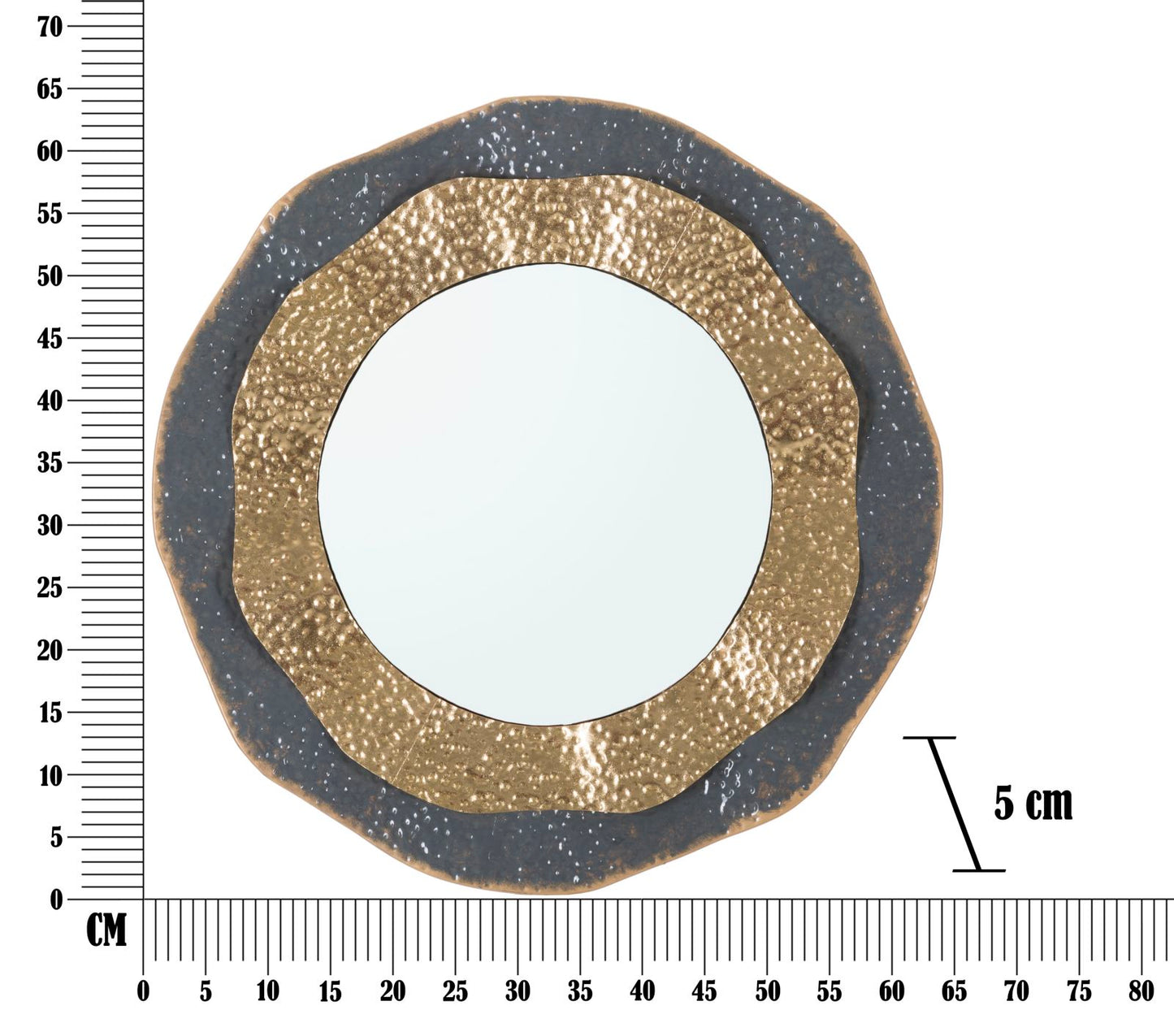 SPECCHIO DA MURO SHAI DARK CM ? 65,5X5