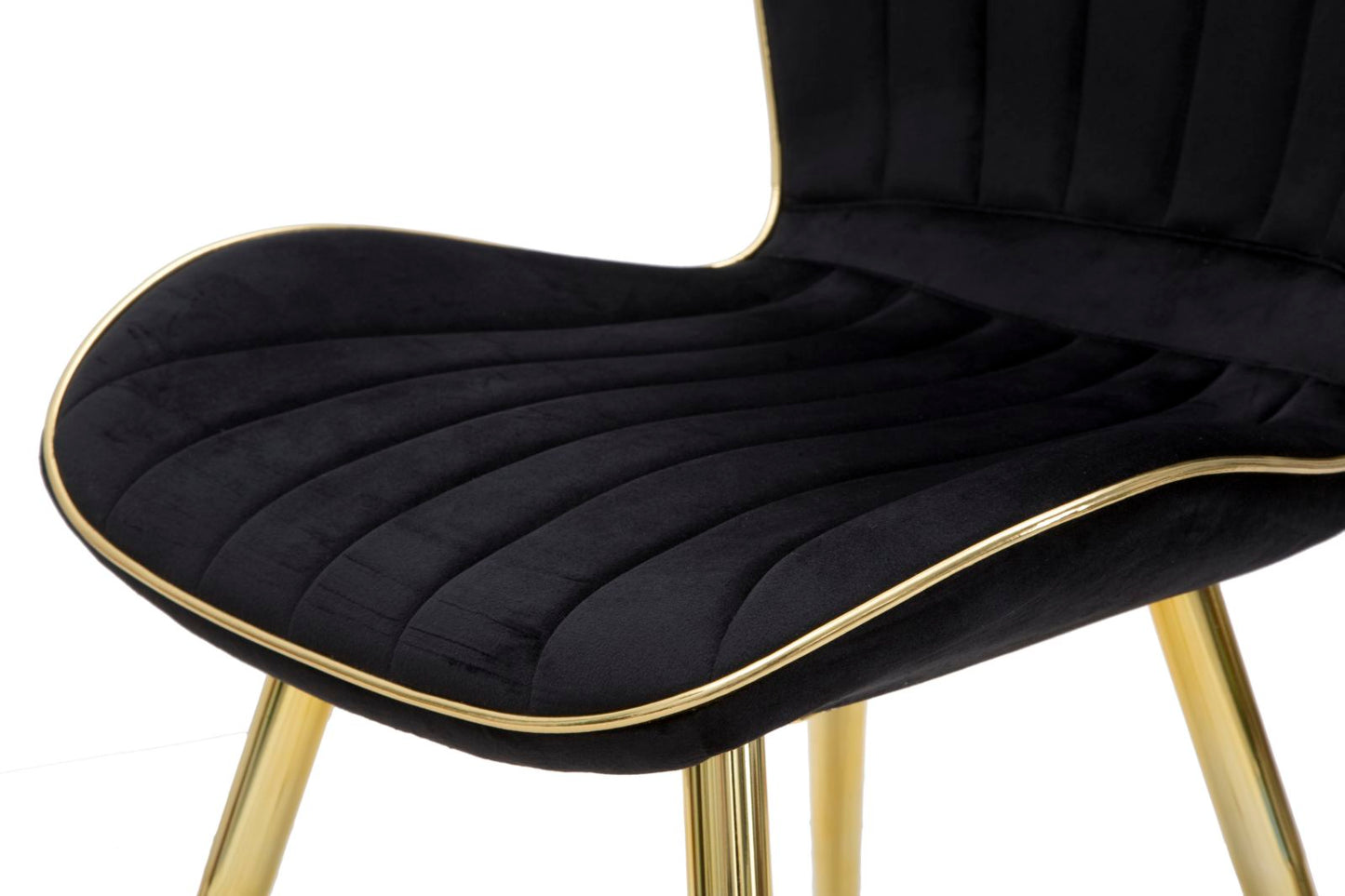 SEDIA PARIS SPACE NERA /OR ENSEMBLE 2 PZ CM 46X58X77