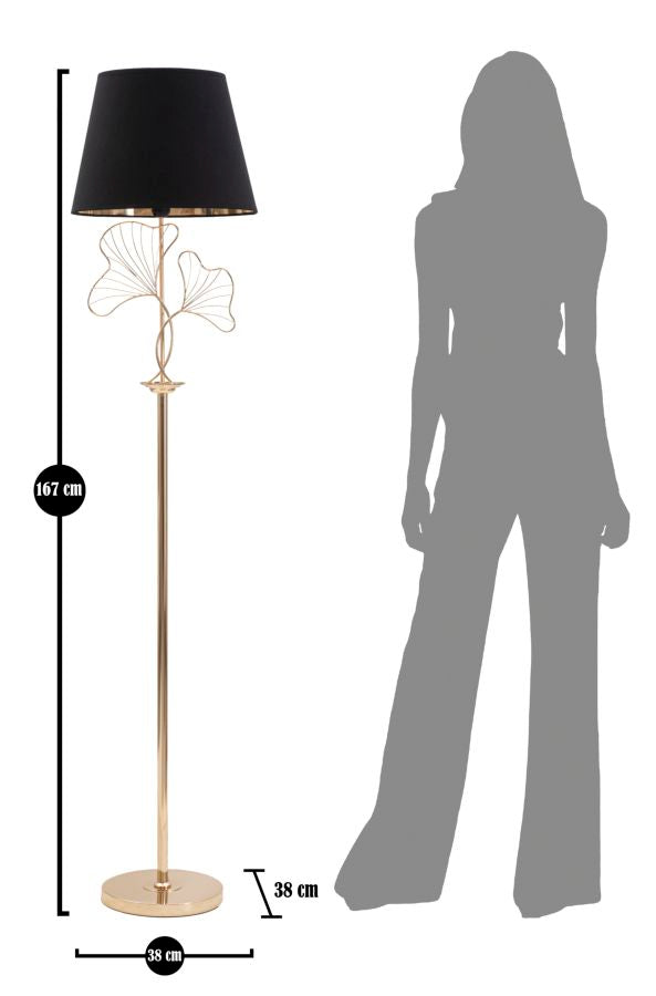 LAMPADA DA TERRA QUITTE CM ? 38X167