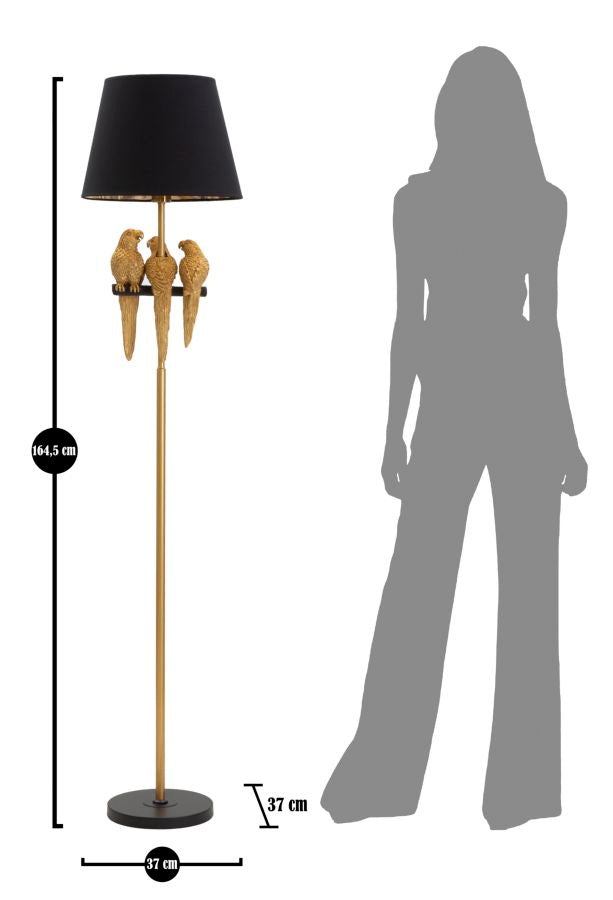 LAMPADA DA TERRA PAPPAGALLO CM ? 37X164,5