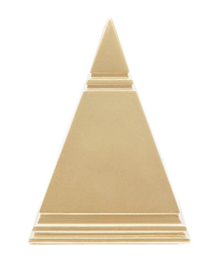 PIRAMIDE OR CM 11,5X11,5X15,5