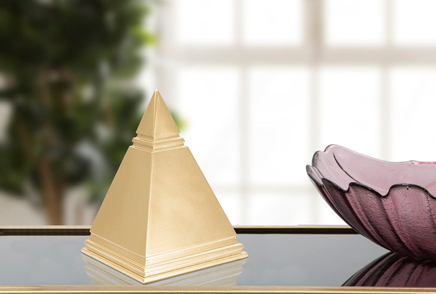 PIRAMIDE OR CM 11,5X11,5X15,5