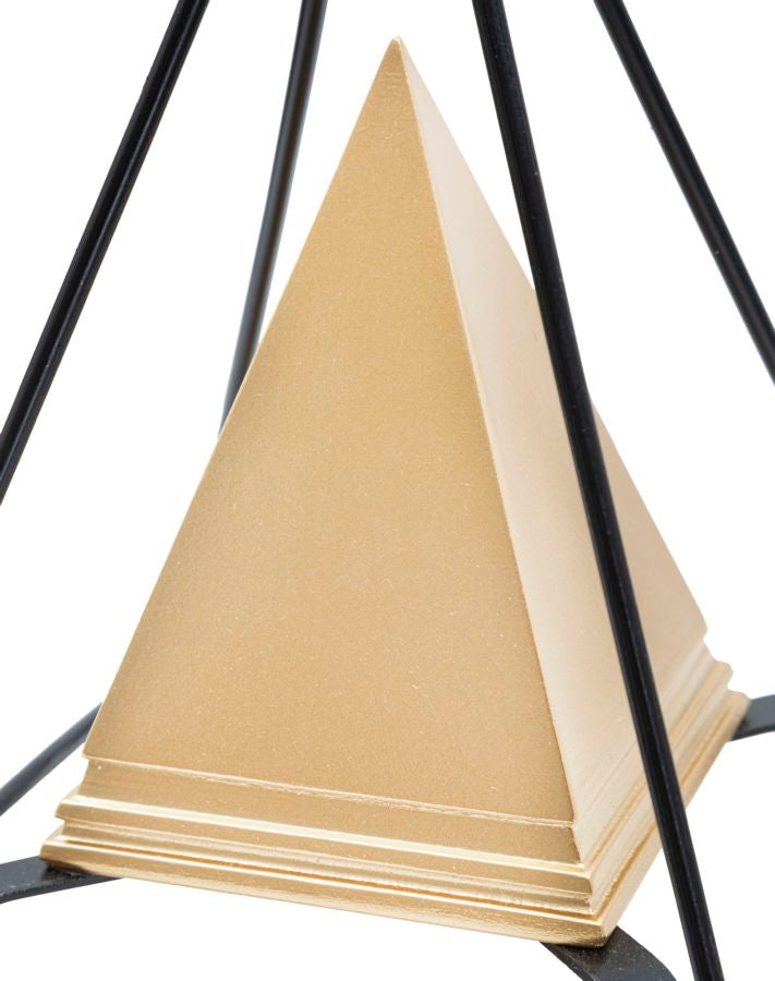 PIRAMIDE OR C/FERRO CM 15X15X21