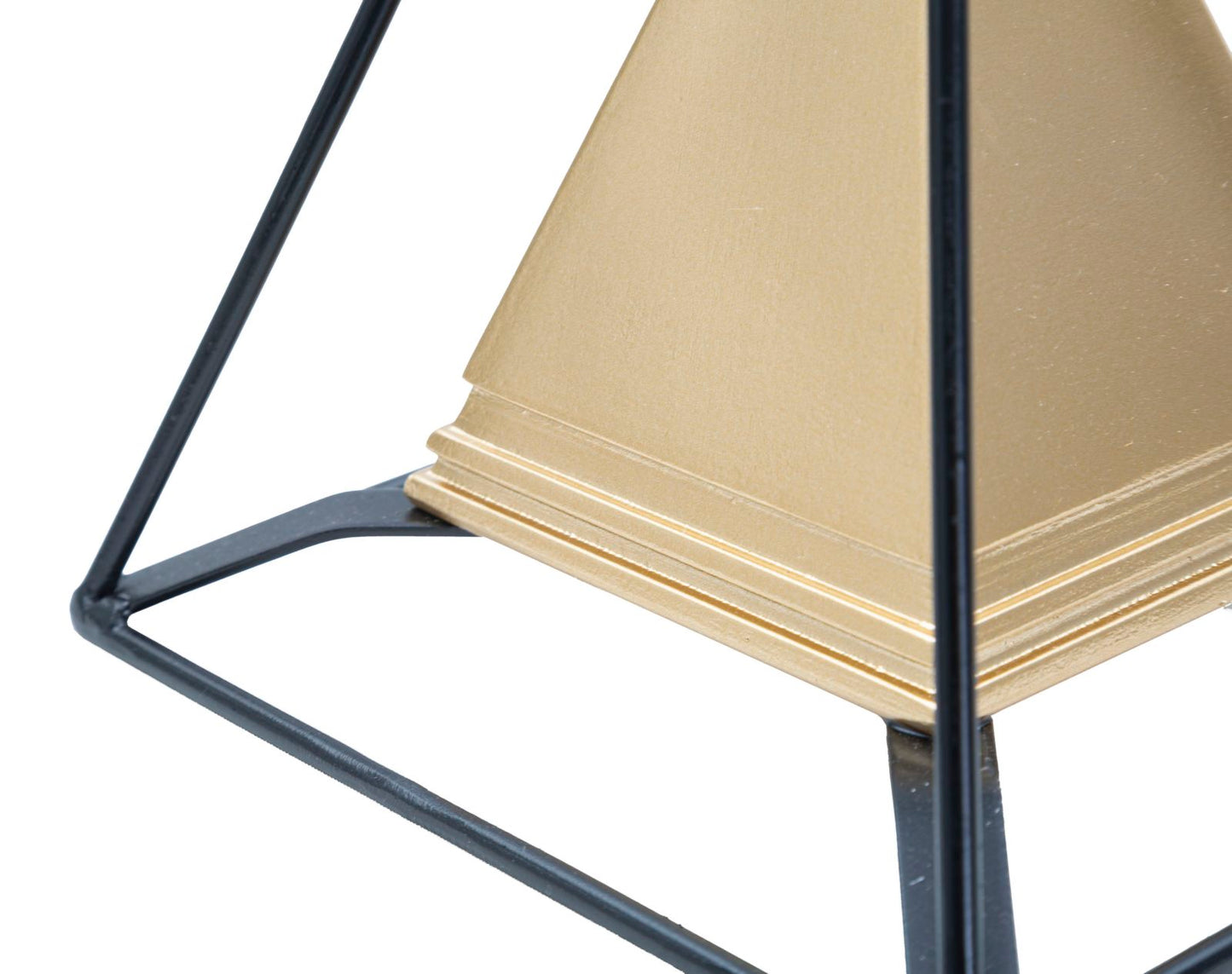 PIRAMIDE OR C/FERRO CM 15X15X21