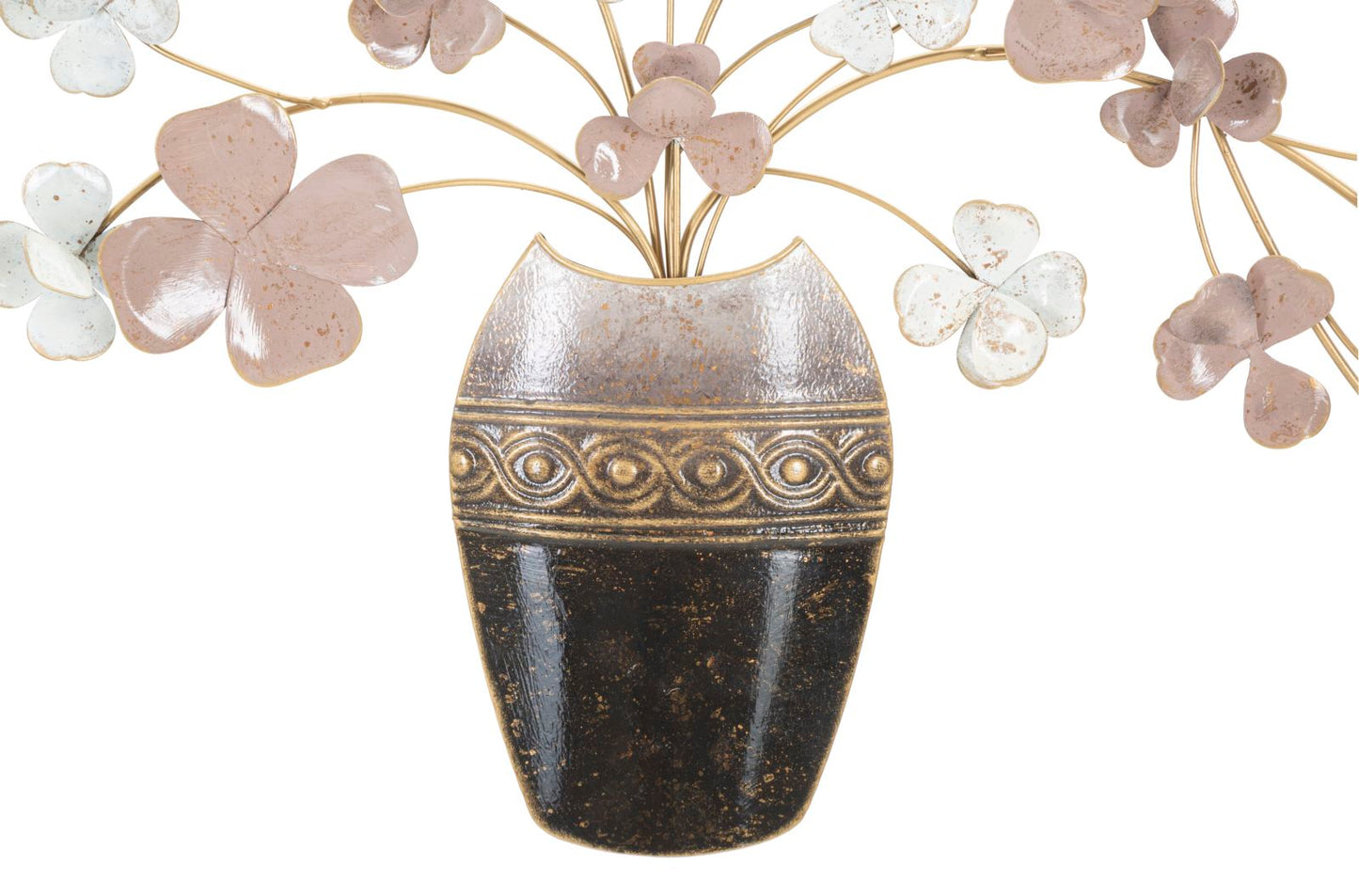 PANNELLO EN FERRO VASE NOUVEAU CM 87,5X6X46