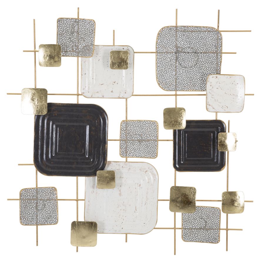 PANNEAU EN FERRO CUBES CM 80X5X80