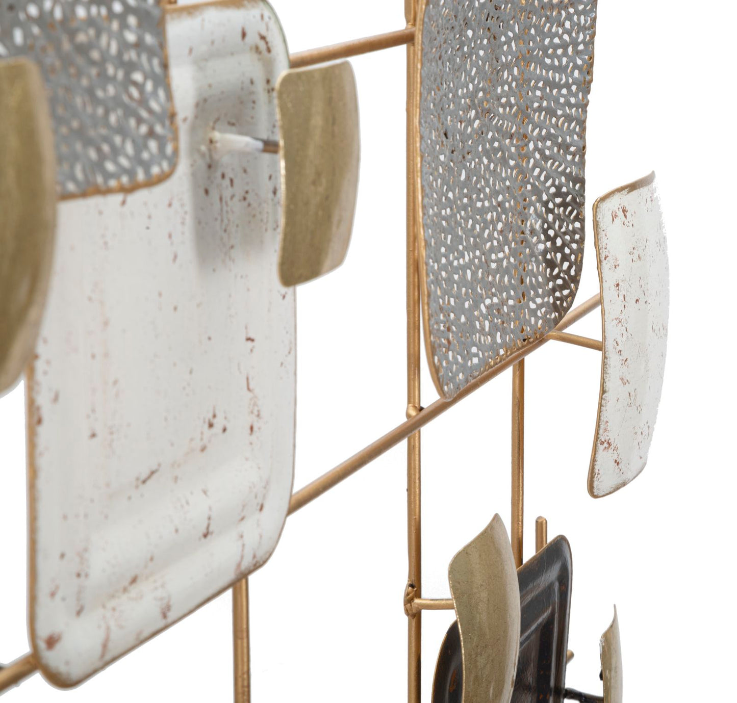 PANNEAU EN FERRO CUBES CM 80X5X80