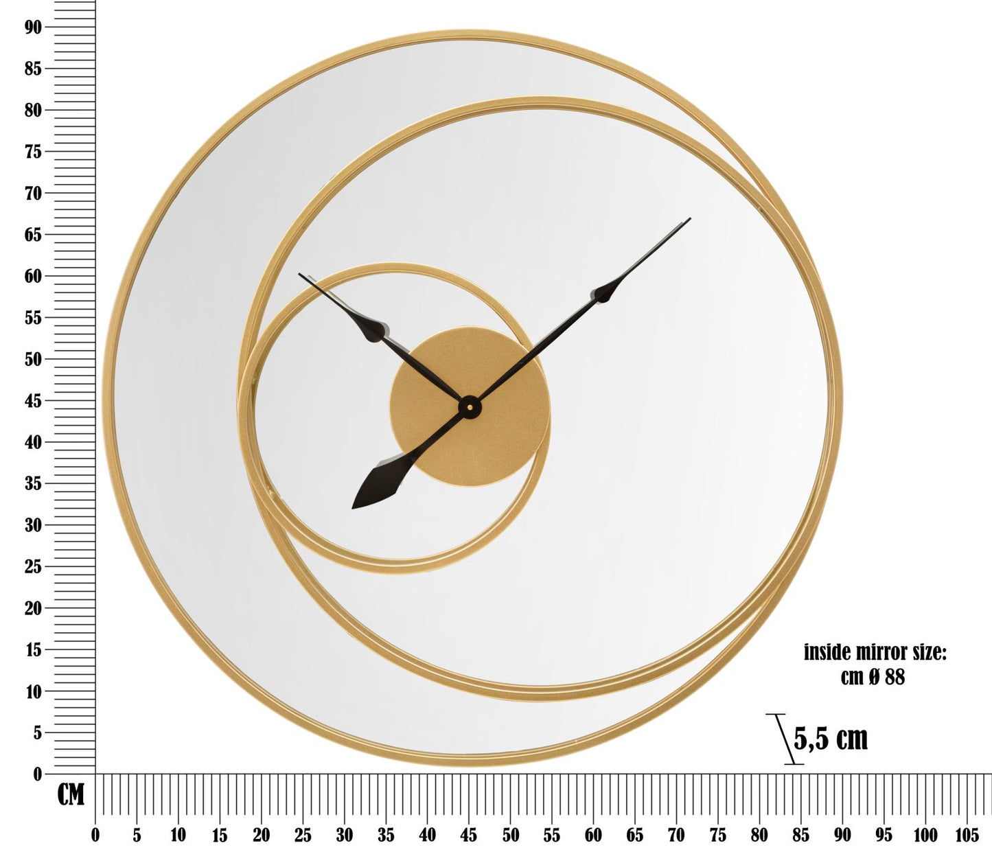 OROLOGIO SPECCHIO CM ? 90X5,5