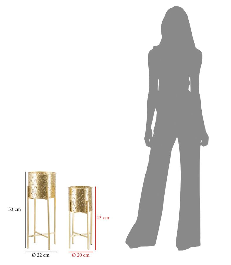 P/VASI GOLVY STAND COPPIA -B- CM ? 21X52-19X42