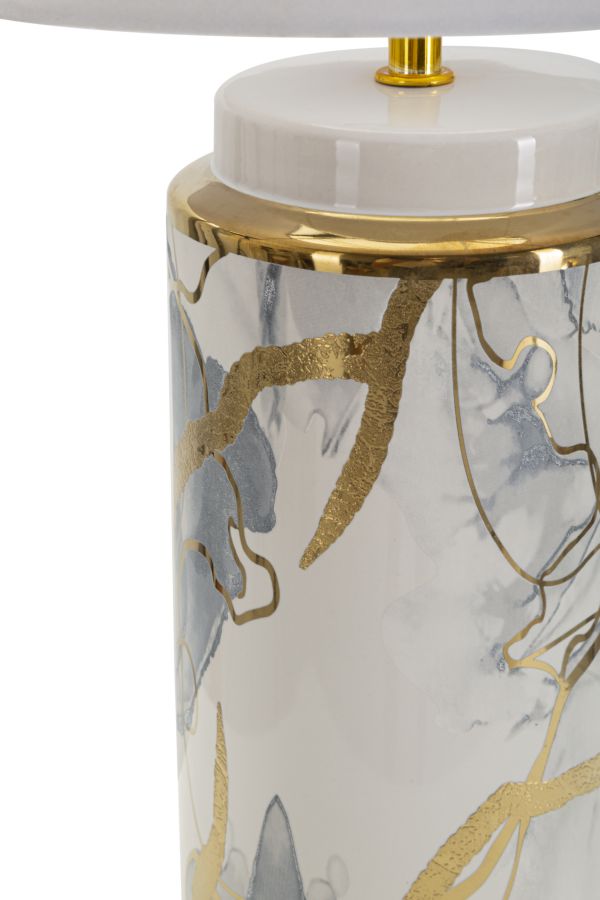 LAMPADA DA TAVOLO GLAM ABSTRAIT NOIR CM ? 25X48