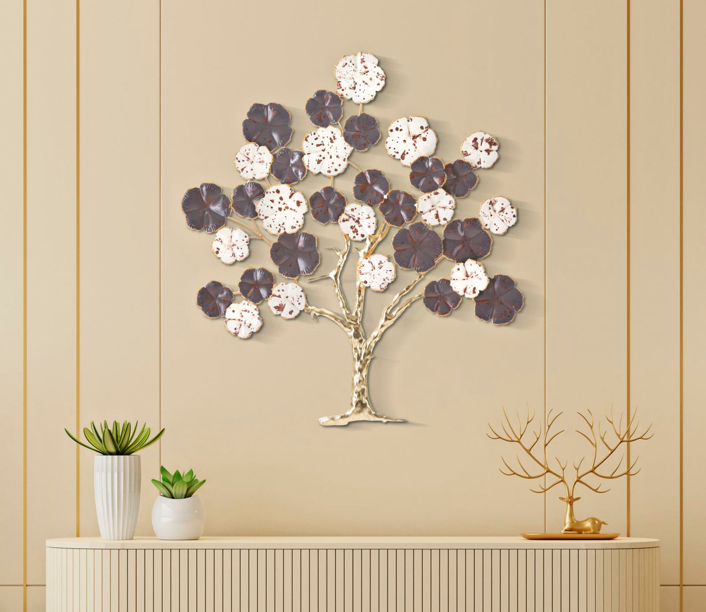 PANNEAU EN FERRO ALBERO PURPY CM 73,7X5X80