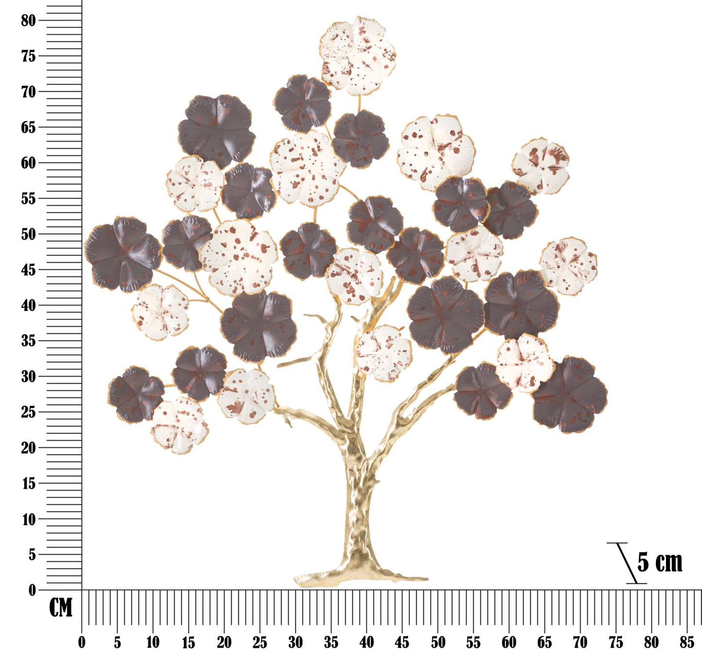 PANNEAU EN FERRO ALBERO PURPY CM 73,7X5X80