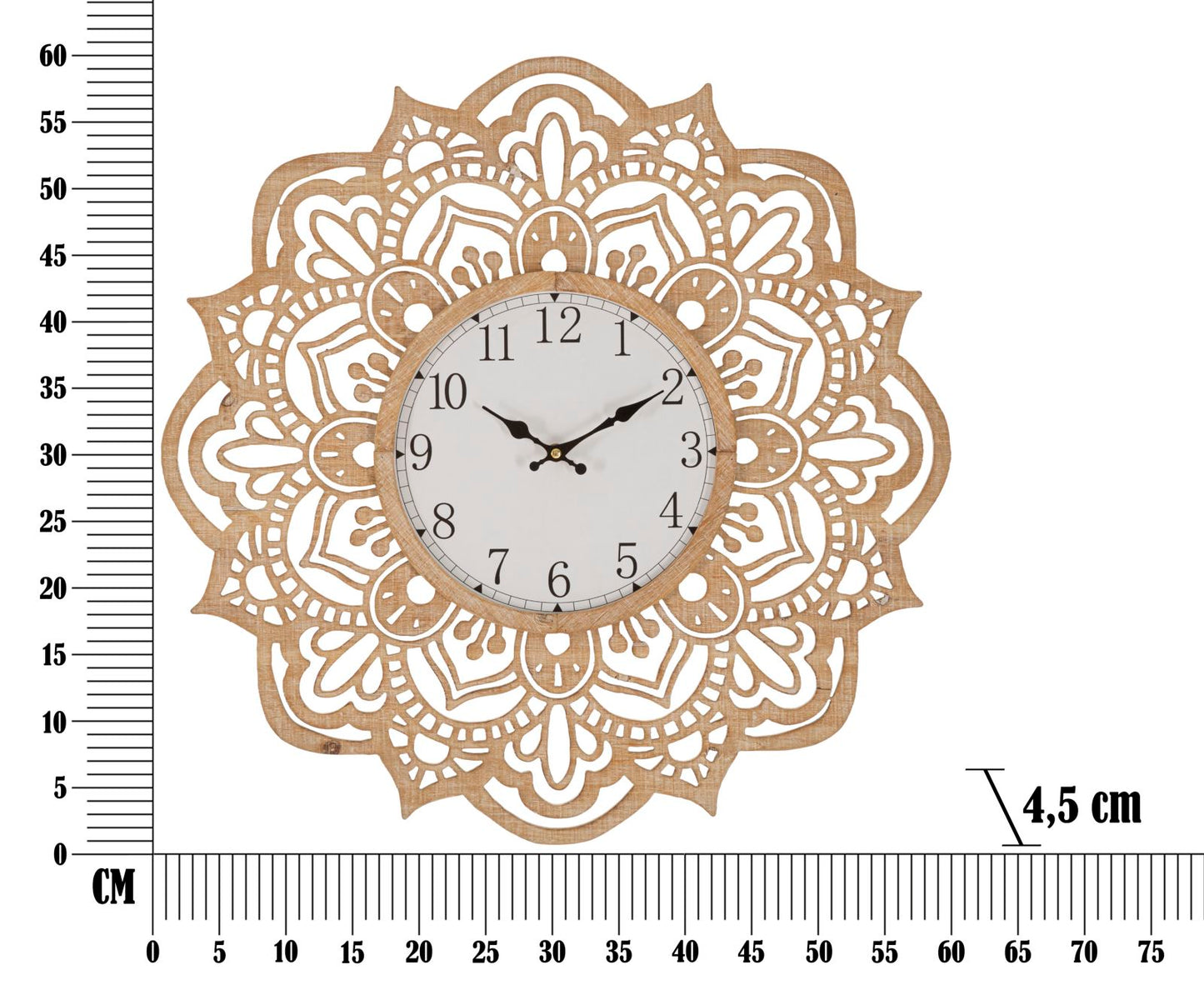 OROLOGIO DA MURO SCULPTURE CM ? 60X4,5