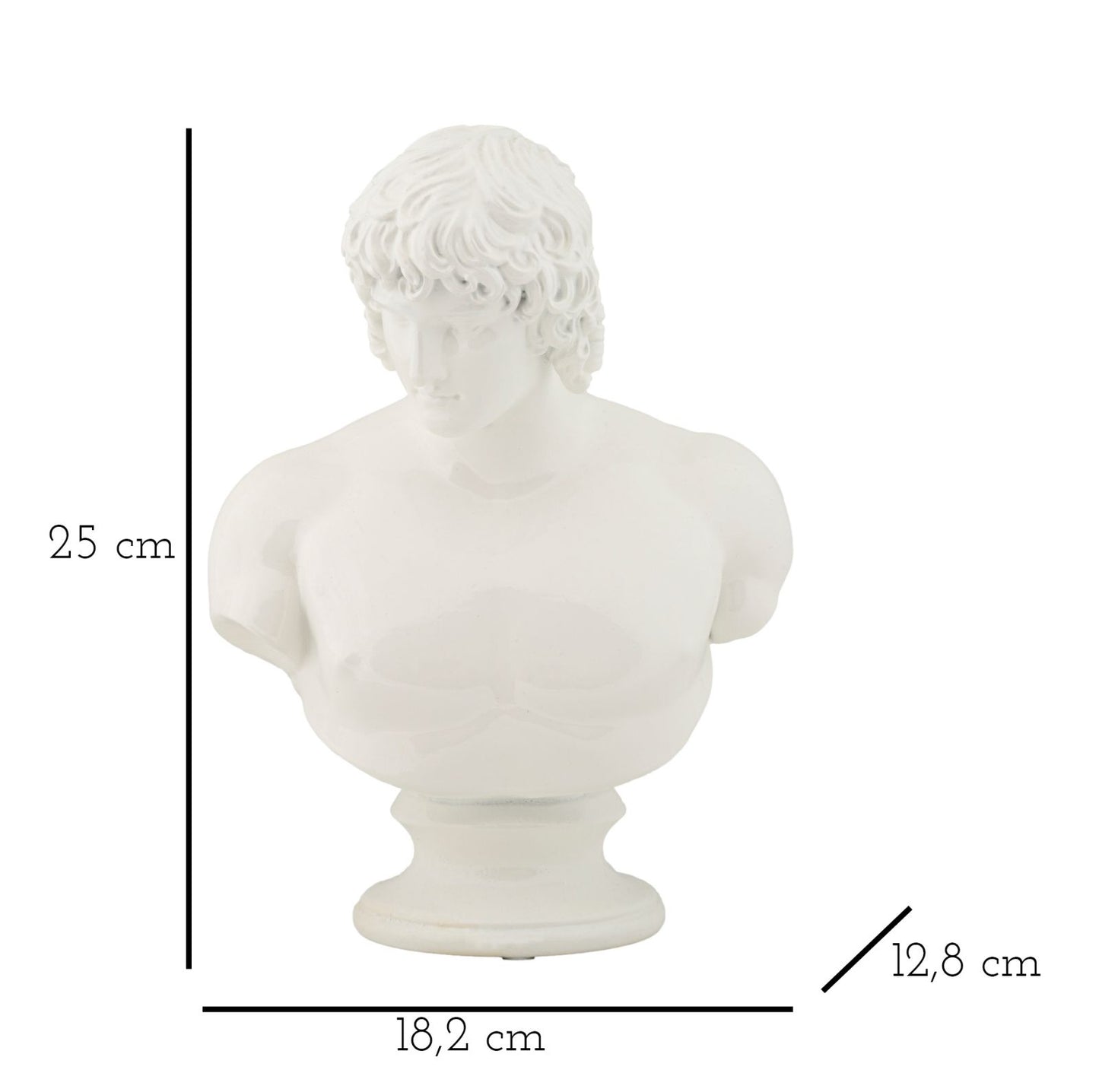 SCULTURE CENTURIONE CM 18,2X12,8X25