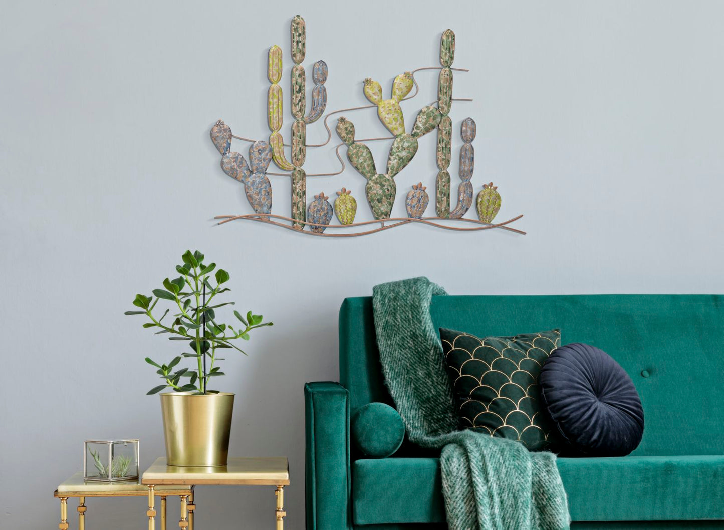 PANNELLO EN FERRO CACTUS -B- CM 90X2,5X64