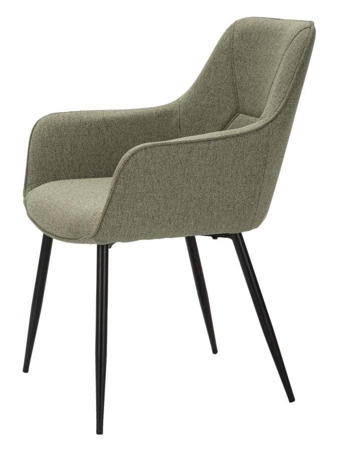 SEDIA VICENZA VERDE JEU 2 PZ CM 58X63X85,5