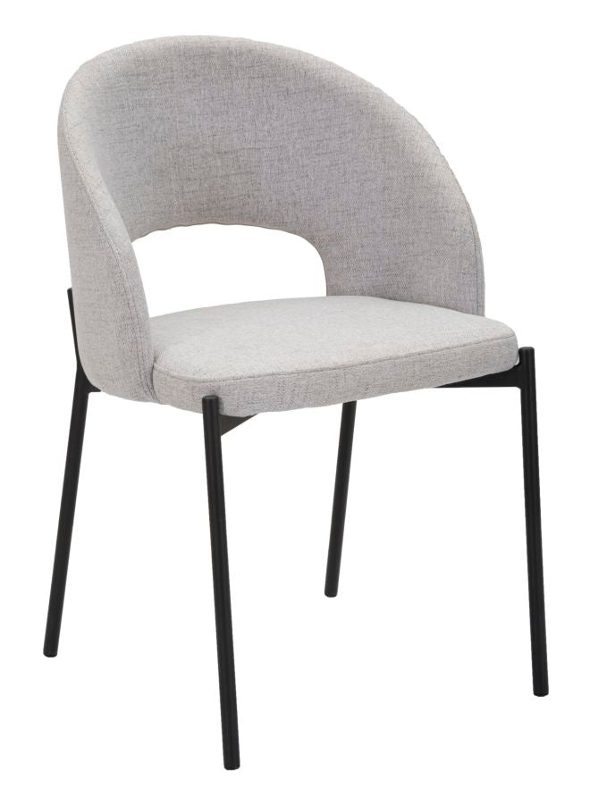 SEDIA HELSINKI GRIGIA ENSEMBLE 2 PZ CM 51X53X80