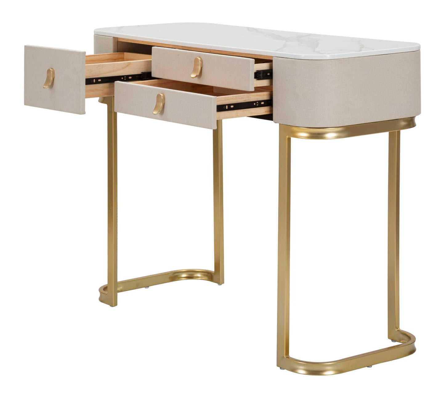 CONSOLE 3 CASSETTI BEAUT¨¦ CM 100X40X80