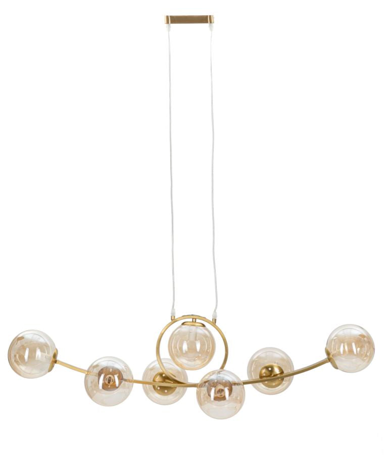 LAMPADARIO JAPON 7 LUCI CM 115X36X30